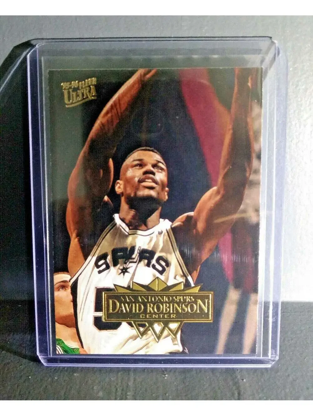 1995-96 David Robinson Fleer Ultra #167 Basketball Card